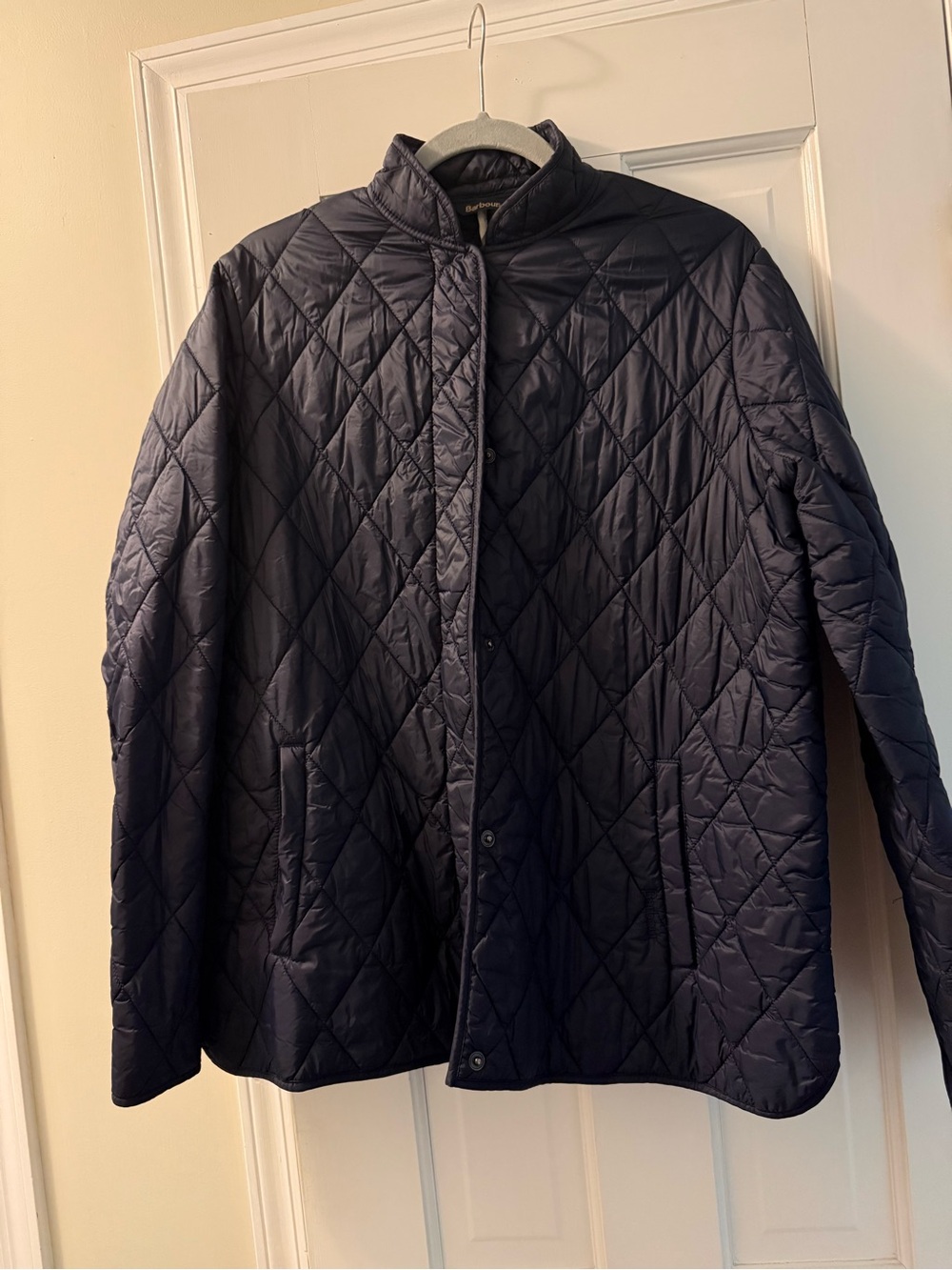 Barbour Quilted Summer Jacket in Navy